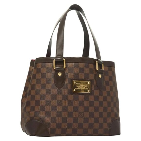 LOUIS VUITTON Damier Ebene Hampstead PM Tote Bag - Picture 1 of 16